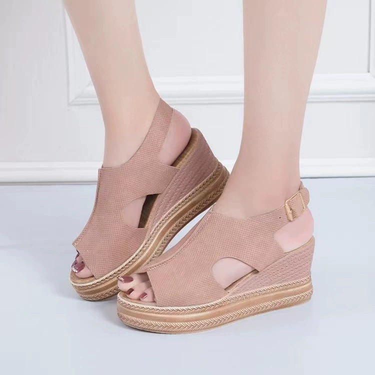 (Cross-border trading), summer high sandals, Amazon, plus size