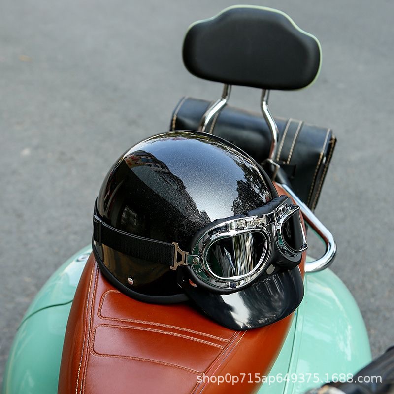 Casco 3C nuevo casco eléctrico estándar nacional retro casco unisex medio casco montar coche de batería venta directa