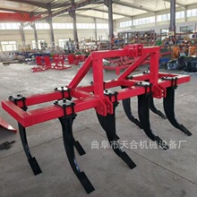 拖拉机大型深松机作业图片简单安装深松整地机旋耕深松可实现一体