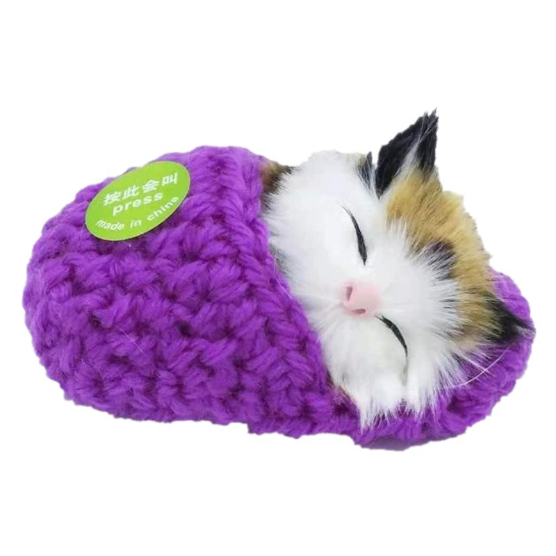 Внешняя торговля моделирование тапочки кошка будет кошка Украшение Моделирование животных тапочки кошка котенок назовет детские игрушки подарки