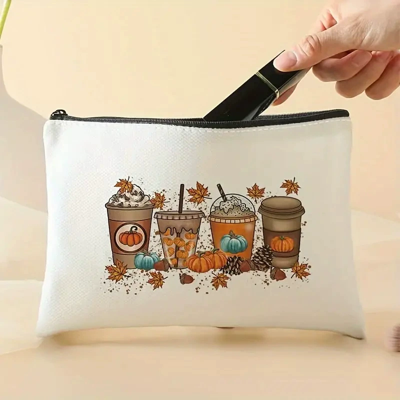 Косметичка, мешок с металлической молнией, (международная торговля), handmade