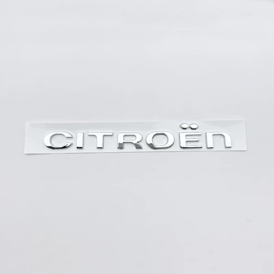 Suitable for Citroen C4 C5 Car logo - citroen-silver