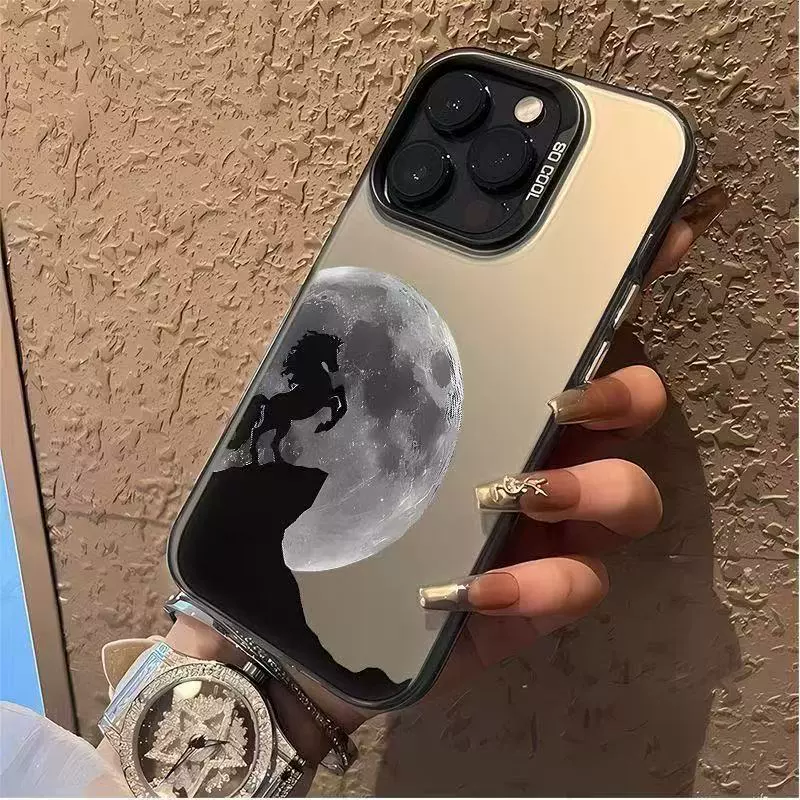 Apple, iPhone16, совместимый iPhone16 Pro, iPhone14, серебристый браслет, матовый чехол, 13, стиль высокого качества, страховка от падения