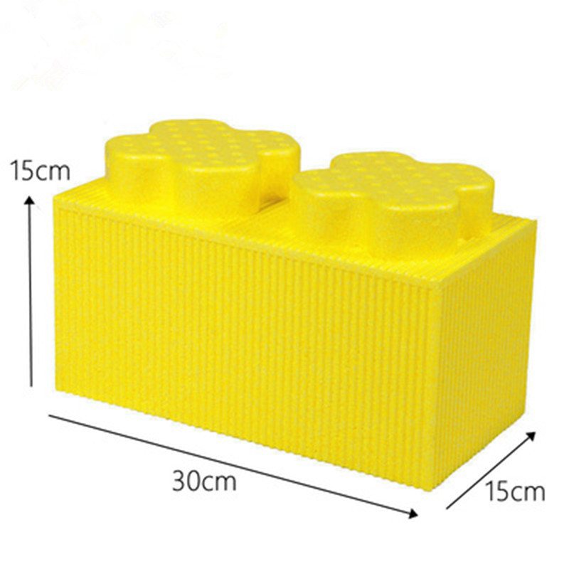 Large size building block EPP building block Park oversized Castle indoor brick wall fence children's playground