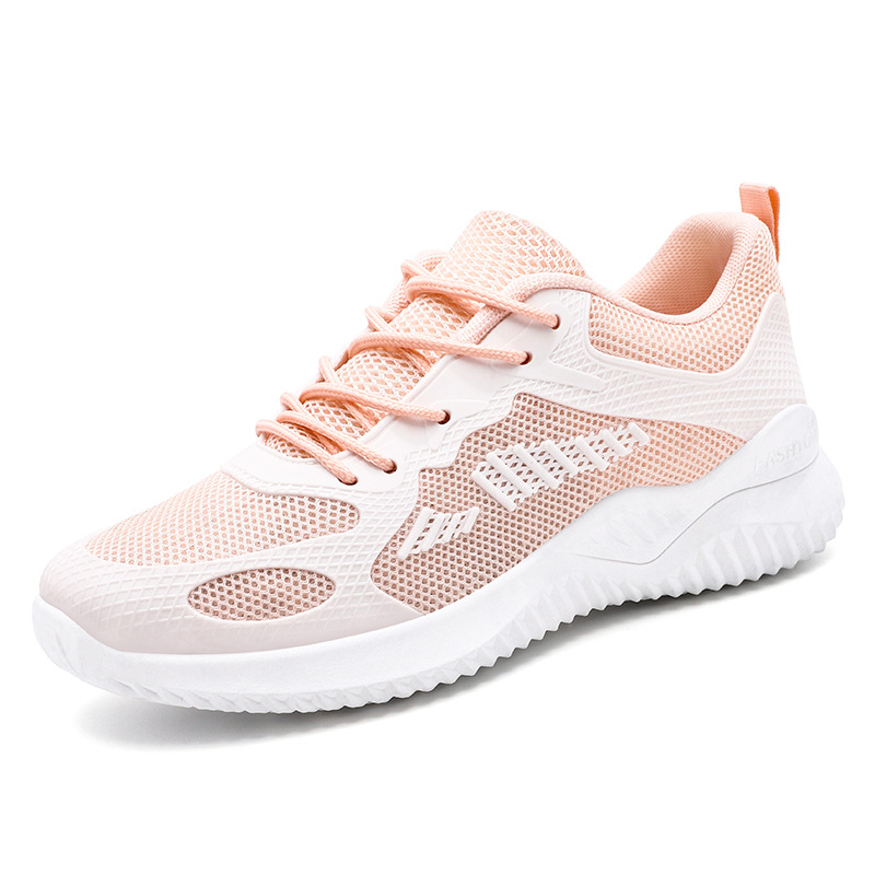 Zapatos deportivos para mujeres 2025 otoño nuevos zapatos de corrida transpirables casuales fabricantes de ventas directas de suela suave de moda coreana zapatos individuales