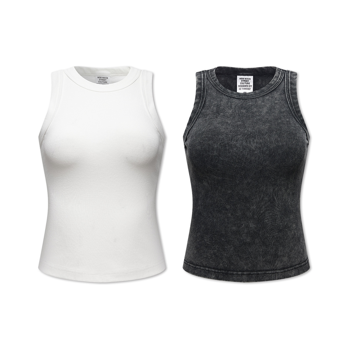 Verano estilo europeo y americano chica caliente lavado de la industria pesada estilo corto desgaste exterior delgado Ken dou chaleco femenino de moda con chaleco de corredor