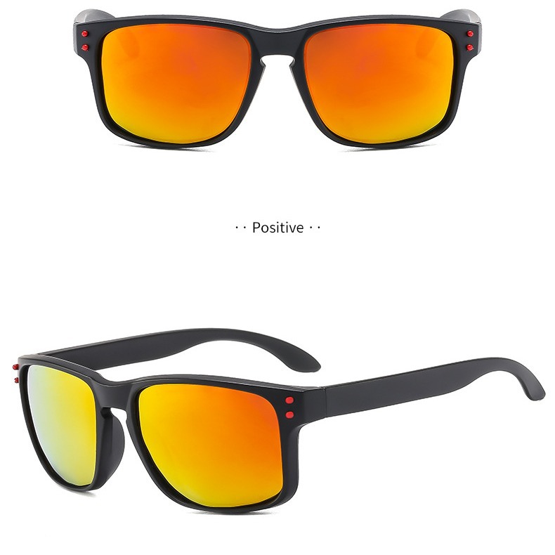 New Men's Polarized Sports Sunglasses Riding Glasses Driving Glasses Real Film Colorful Outdoor Fishing Sunglasses