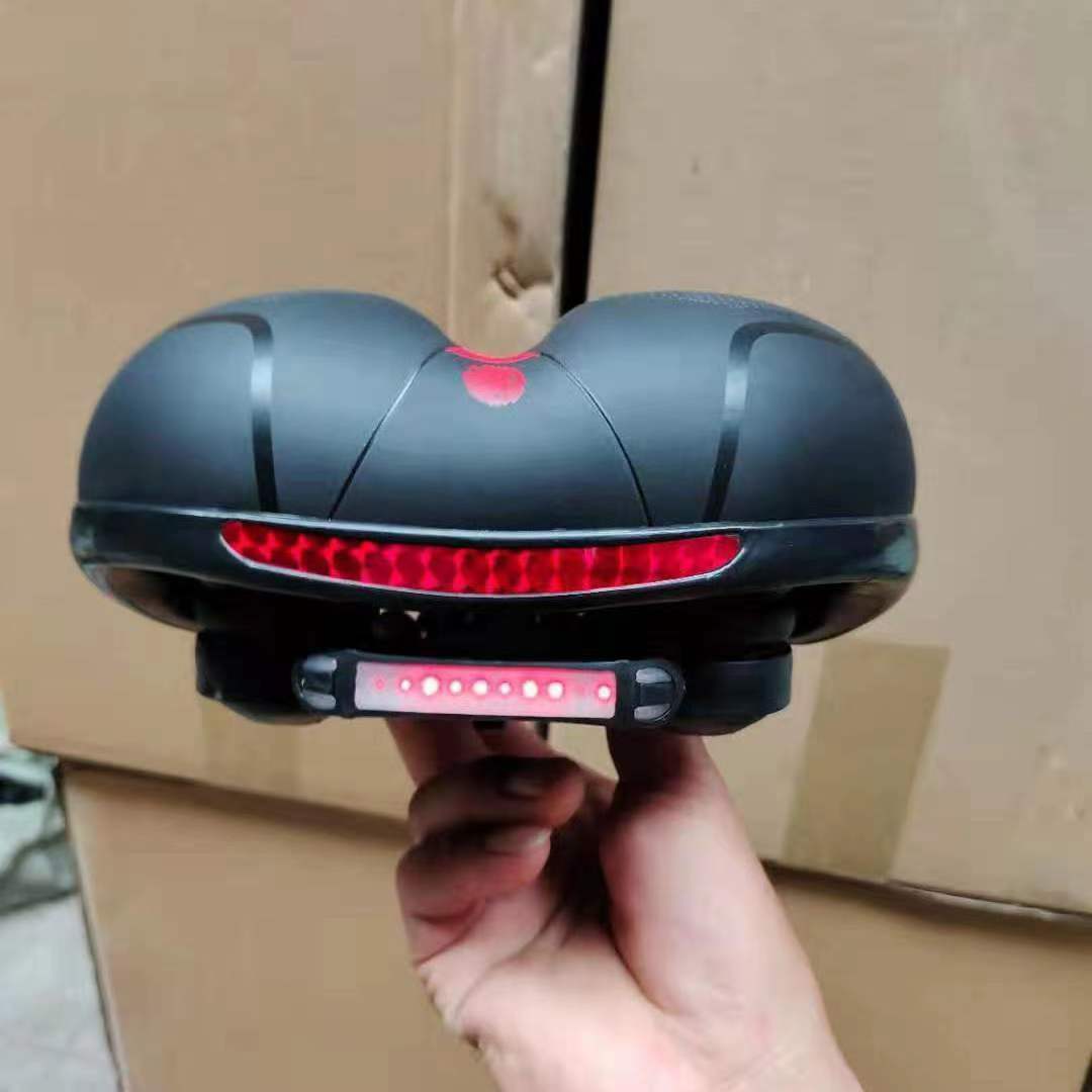 Asiento trasero grande para bicicleta de montaña, cojín ergonómico, accesorio de ciclismo cómodo