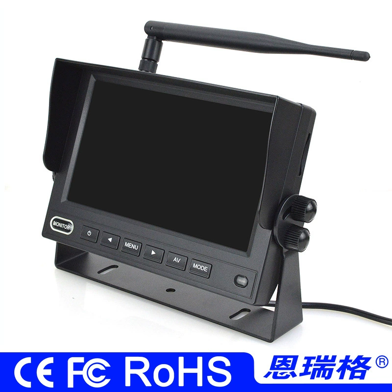Wireless LCD display, CCTV camera, set, 7 inch