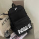 Cute Campus Backpack New Student Schoolbag Trendy Brand Fashion Printed Color Contrast Junior High School Senior high school Schoolbag Large Capacity Trendy