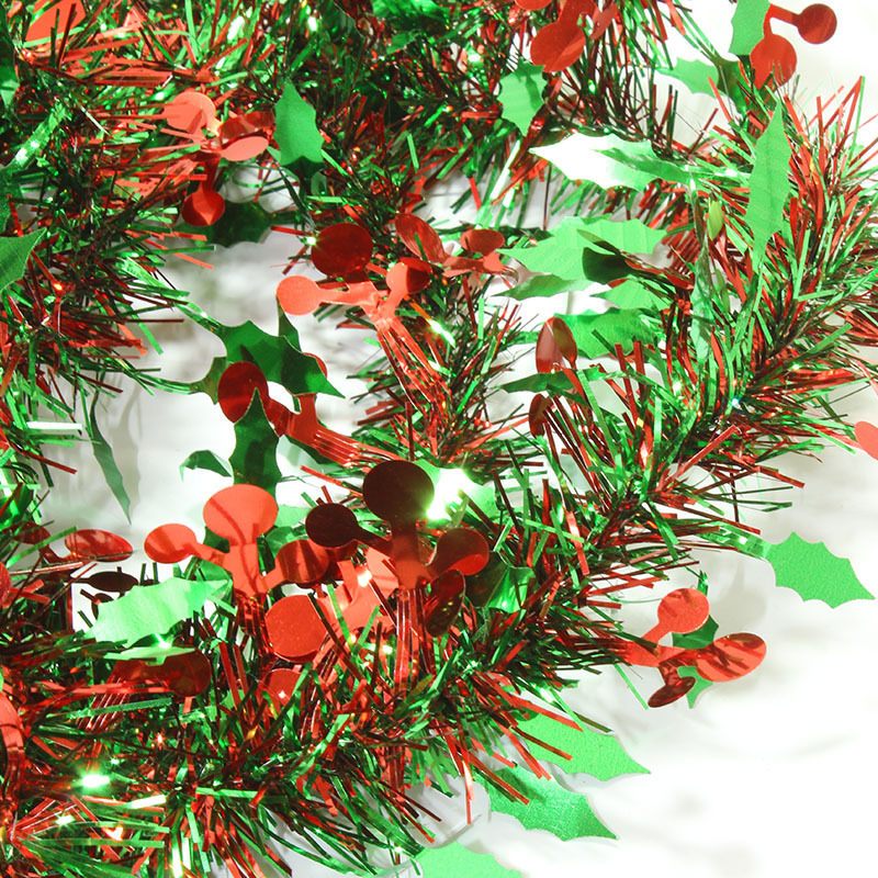 Boda rayas coloridas rayas de lana guirnalda navidad día de año nuevo día nacional decoración aula decoración cinta 61 fiesta escaleras habitación de la boda