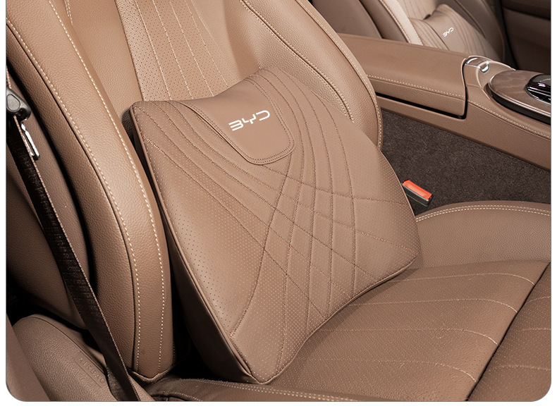 Applicable to BYD Headrest Neck Pillow Song plus/Qin plusdmi/Han ev/Tang dm Car Waist Cushion Interior Trim