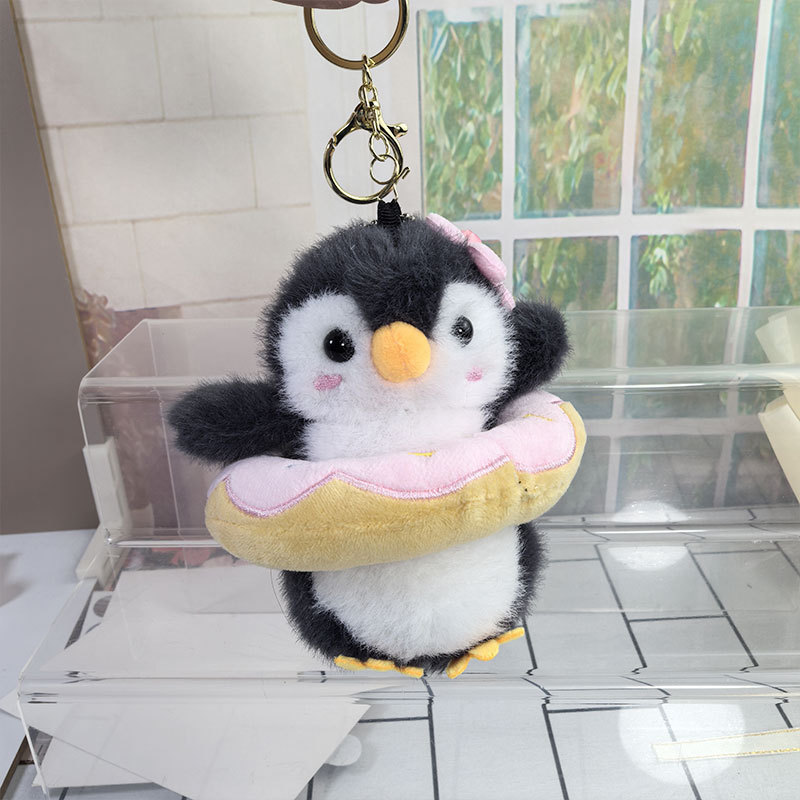 アニメのかわいいミンクのペンギンのぬいぐるみのぬいぐるみのバッグのキーホルダーのペンダントのアイデア|undefined