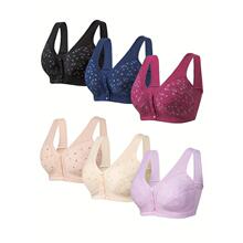 Q 44530 Front pening Cotton Bra ǰ�������� �羳����ѷŷ����