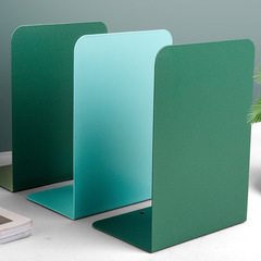 L-shaped bookend, simple large book, desktop storage bookstand, metal creative baffle, book partition iron bracket