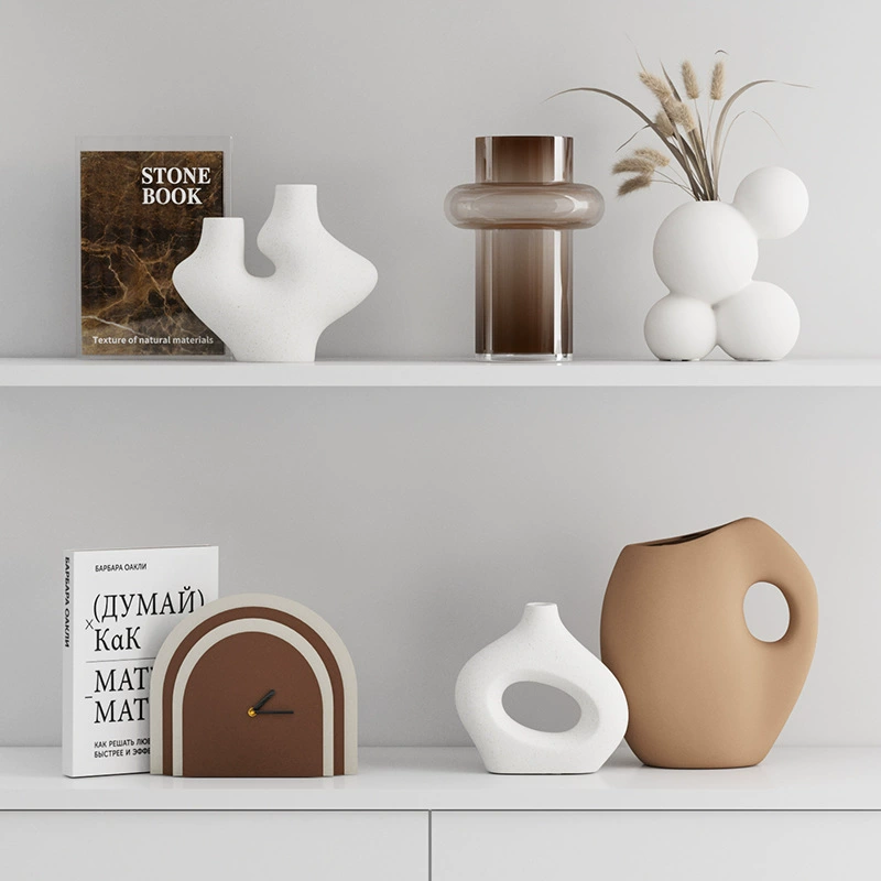 Candy Тринадцать Современные скандинавские аксессуары для дома Гостиная ТВ шкаф Винный шкаф Художественное искусство Земля Мягкая ваза