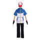 Anime Pokemon Baby cos Suit Xiaozhi cosplay Performance Suit Summer Costume Suit