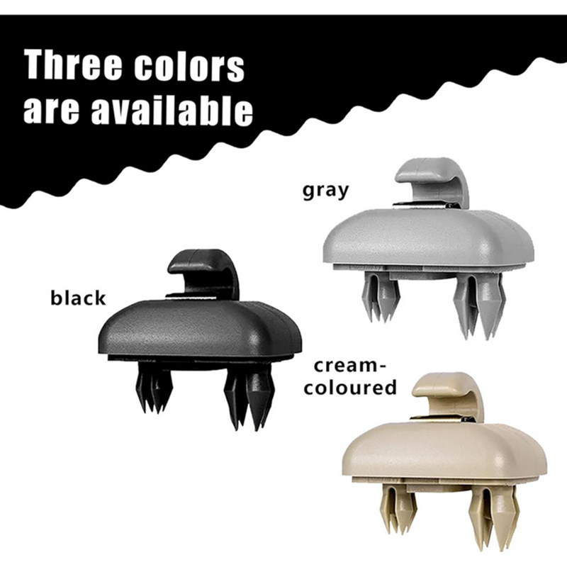 适用奥迪汽车遮阳板化妆镜支架固定卡扣挂钩8E0857562 8U0857562A