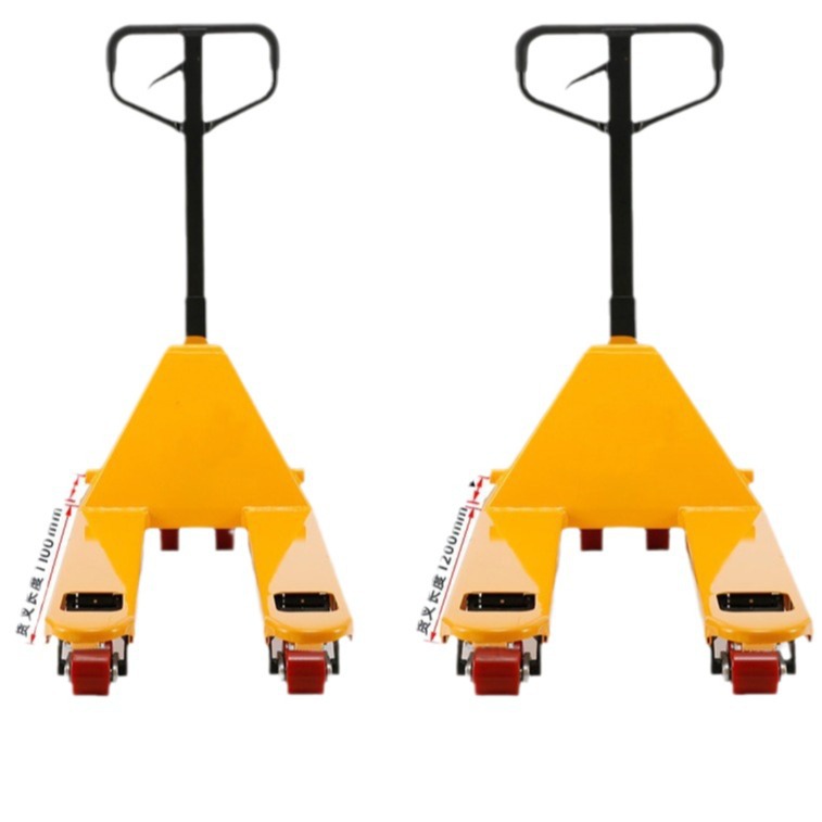 Qianbaodiniu carretilla elevadora manual camión hidráulico 2 toneladas 3 toneladas de carga y descarga de elevación pequeña mano tire carretilla elevadora manual de manejo de remolque