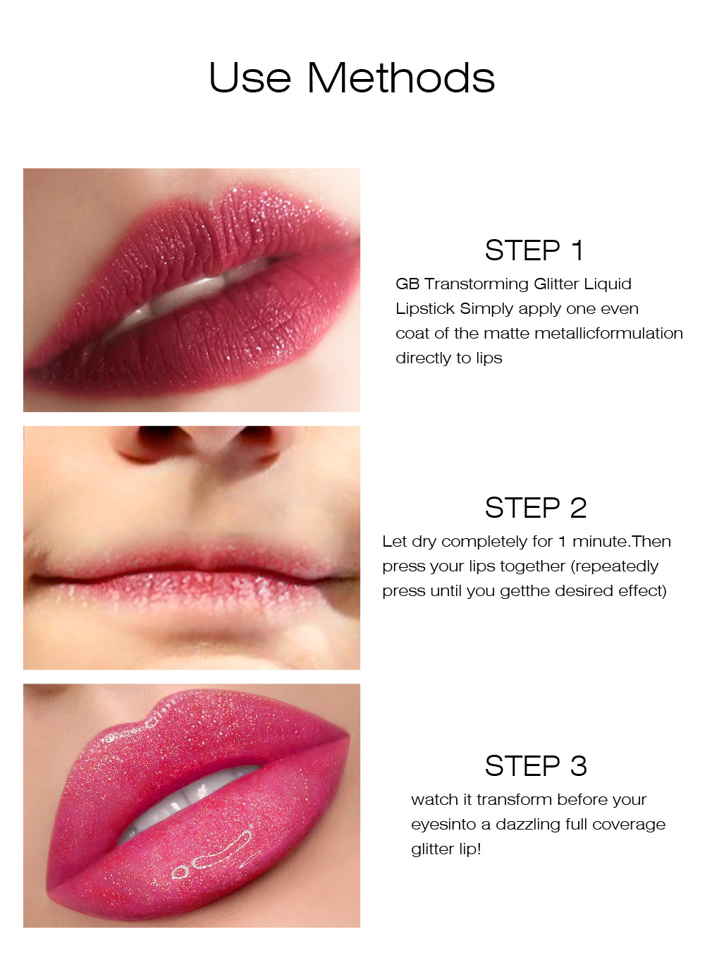 RISTEN LEANNE Black Technology skinner klarere, når du nipper til den Pearl Glitter Lipgloss Non-stick Cup Matte Lipgloss_voghion.com