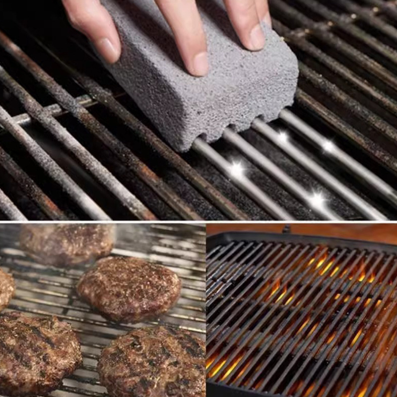 グリルクリーニングレンガグリルクリーニング軽石アウトドアBBQグリルグリルグリルクリーニングツール油汚れクリーニングレンガ|undefined