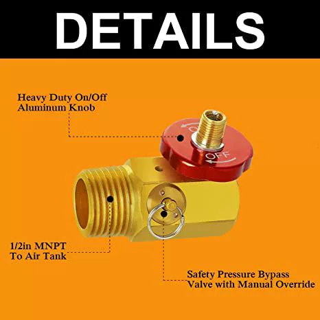Copper handheld brass safe inflatable air pump, scale 1:2, scale 1:4