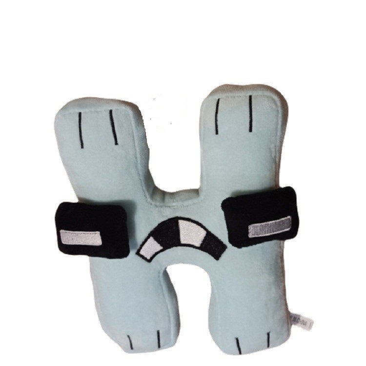 26 letras leyenda alfabeto Lore letra monstruo muñeca de peluche niños iluminación educación Juguetes