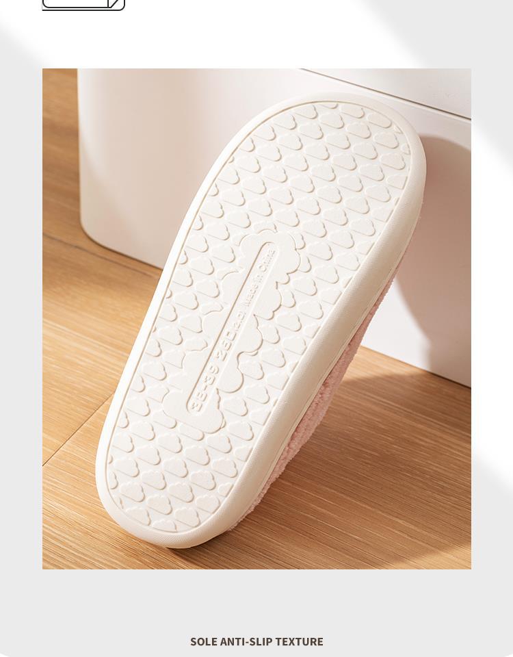 Unisex Casual Solid Color Round Toe Cotton Slippers display picture 3