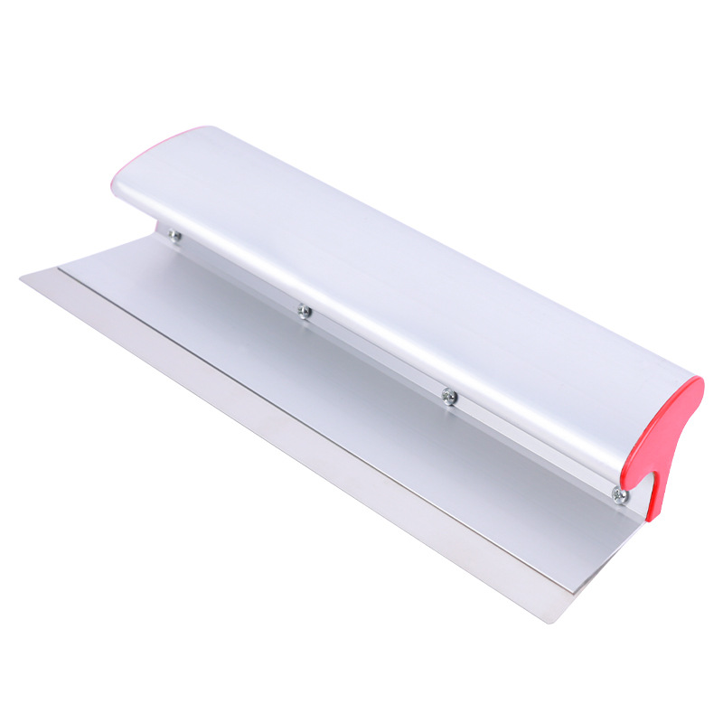 Masilla de aleación de aluminio, raspador nivelador, raspador blanco, raspador, masilla raspadora de acero inoxidable, herramienta para limpiar la pared