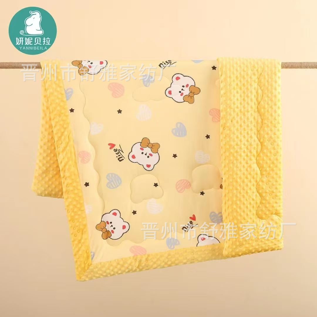 노란 복숭아 하트 곰 머리