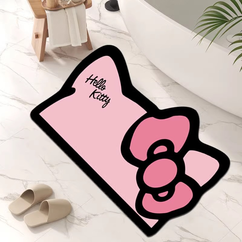 특별한 모양의 만화 바닥매트-5