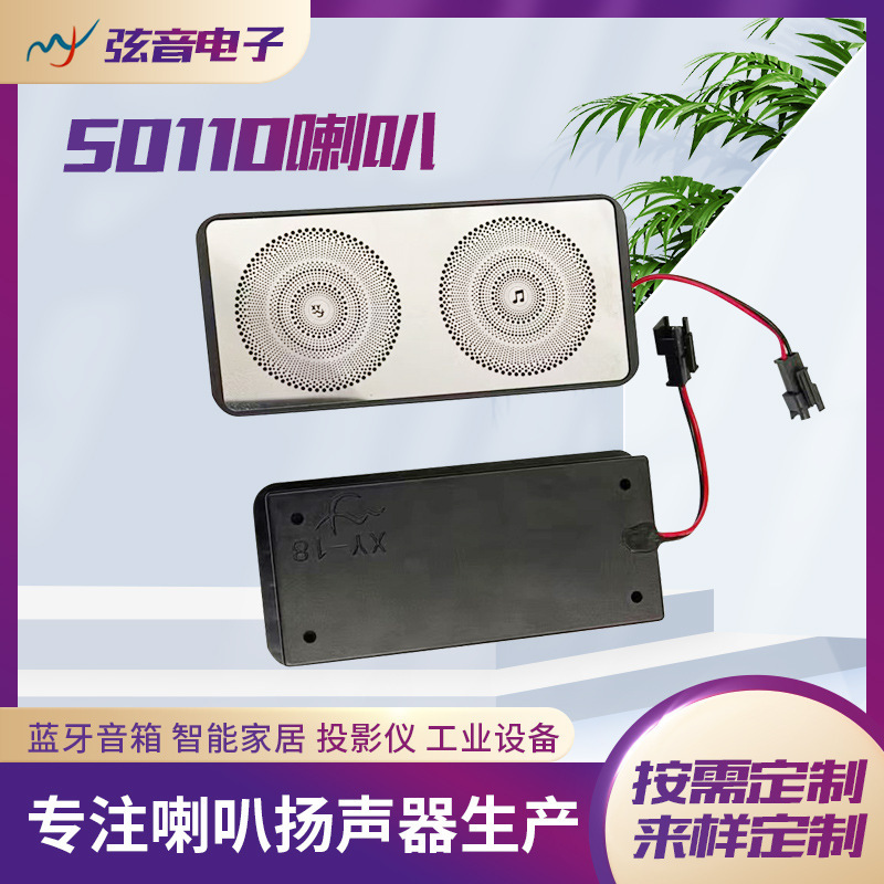 Chord 50110 internal magnetic speaker rectangular double Magnetic Loudspeaker smart bathroom mirror speaker speaker