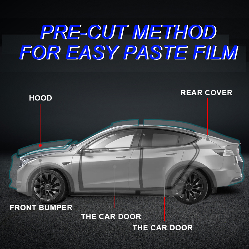 Rivian R1S 21-24 Pre-Cut TPU Paint Protection Film
