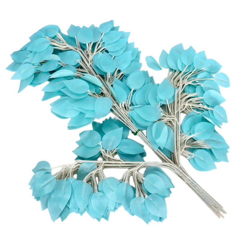 Ruban adhésif Feuille de banian Bleu