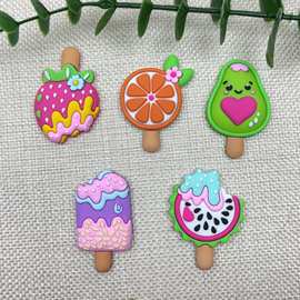 软胶贴片 棒棒糖diy饰品配件批发手机壳发饰洞洞鞋冰箱贴装饰贴片