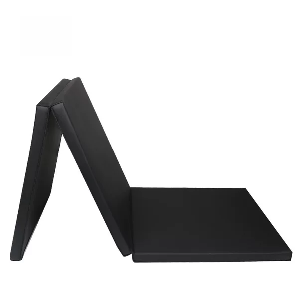 Gymnastics mat factory wholesale tri-fold sports gymnastics mat sit-up folding fitness equipment sponge Mat high jump