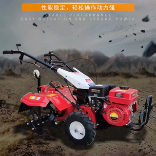 工厂直发四驱旋耕机 多功能果园施肥开沟机 大马力柴油微耕机