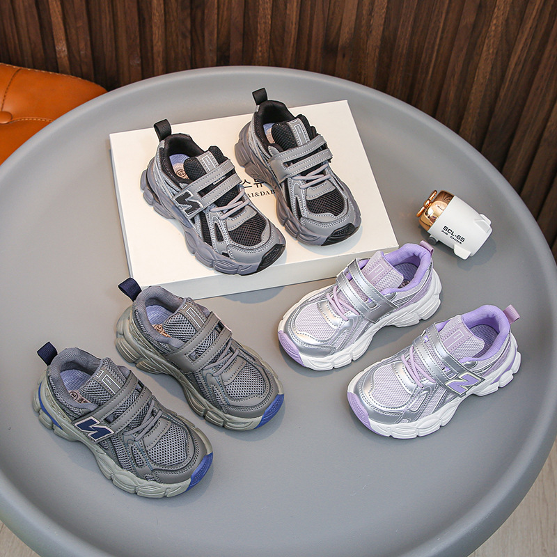 Demi-season soft non-slip running sneakers for boys