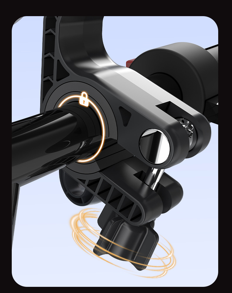 Newly Upgraded Universal Motorcycle and Tricycle Handlebar Phone Holder That Doesn'T Shake