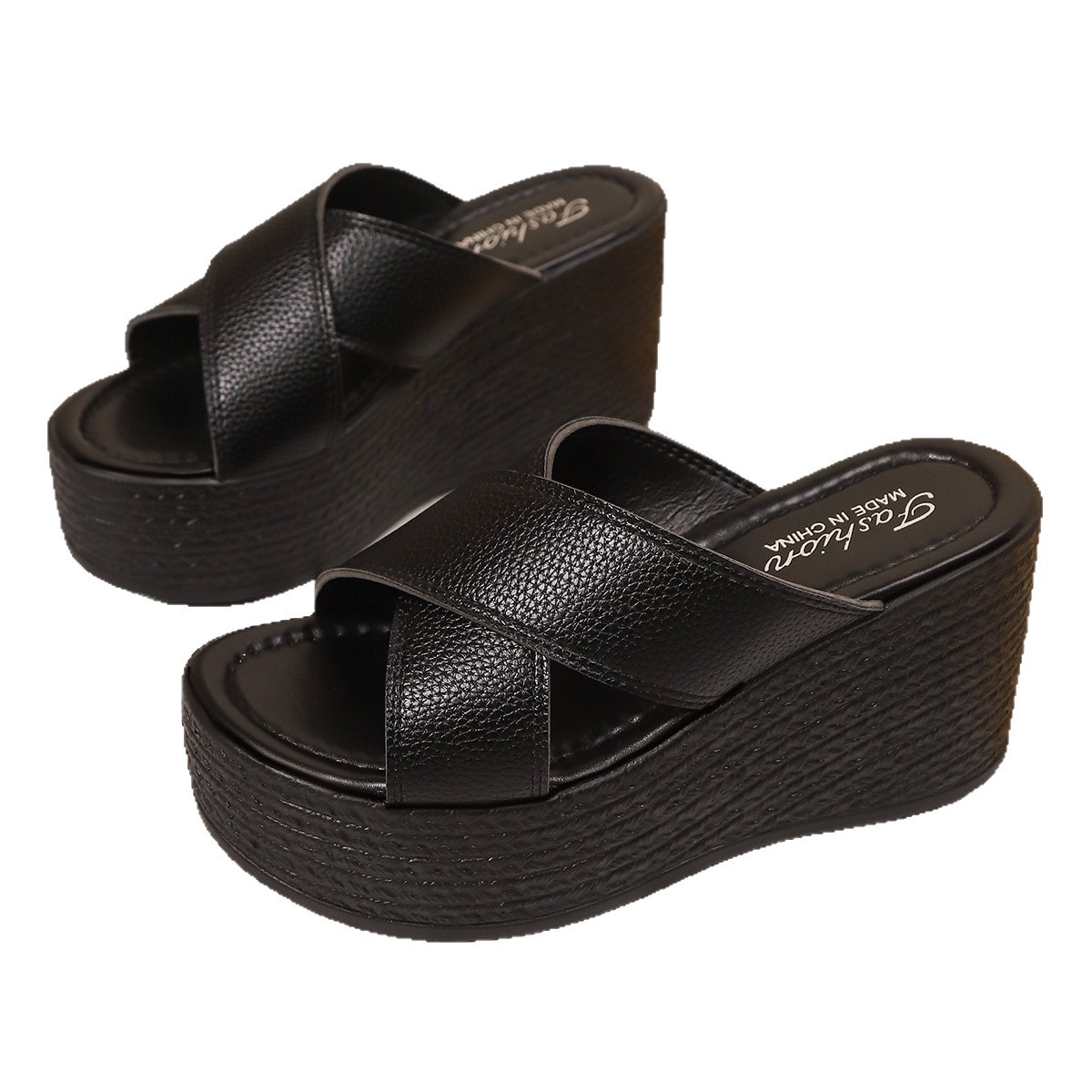Women's Strap Wedge Sandals Summer Plus Size Platform In Stock Summer Collection_voghion.com