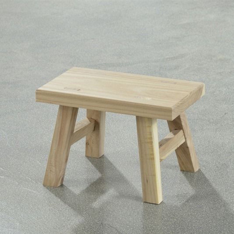 solid wood stool Old Elm originality Wooden bench Low stool household tea table Shoe changing stool children dance stool