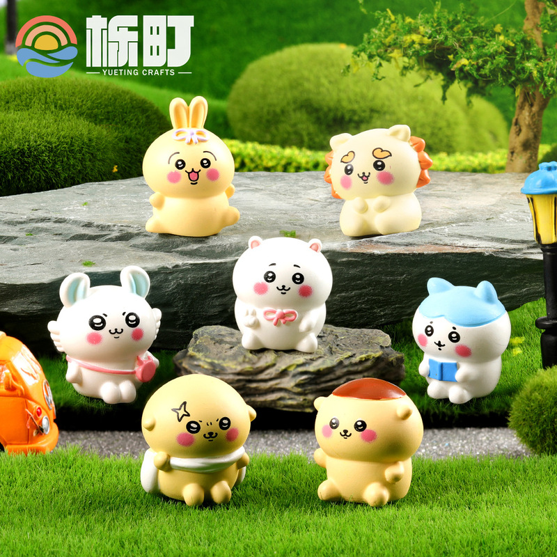 Micro Landscape Creative Cartoon Ji Yi DIY Cute Figurines Home Living Room Decoration Accessories Mini Desktop Ornaments Micro Landscape Creative Cartoon Ji Yi DIY Cute Figurines Home Living Room Decoration Accessories Mini Desktop Ornaments
