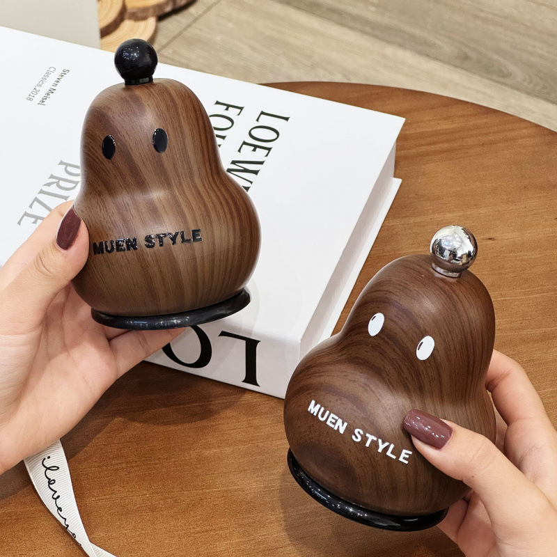 満足の木製歯ブラシ箱、新しいスタイル、軽くて豪華で見栄えの良いデンタルフロス収納ボックス、クリエイティブなひょうたん綿棒歯ブラシホルダー|undefined