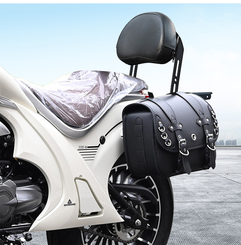 Suitable for Zongshen LEMI125 rear backrest passenger backrest motorcycle seat backrest modification accessories