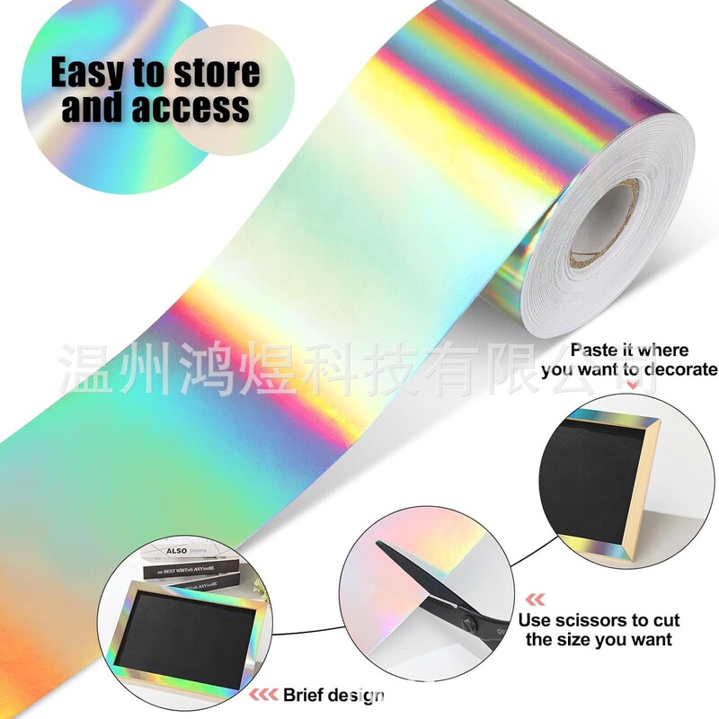 Holographic Laser Gold and Silver Waterproof Bulletin Bar Border Stickers Bulletin Board Border Decorative Stickers Classroom Blackboard Border Stickers Holographic Laser Gold and Silver Waterproof Bulletin Bar Border Stickers Bulletin Board Border Decorative Stickers Classroom Blackboard Border Stickers