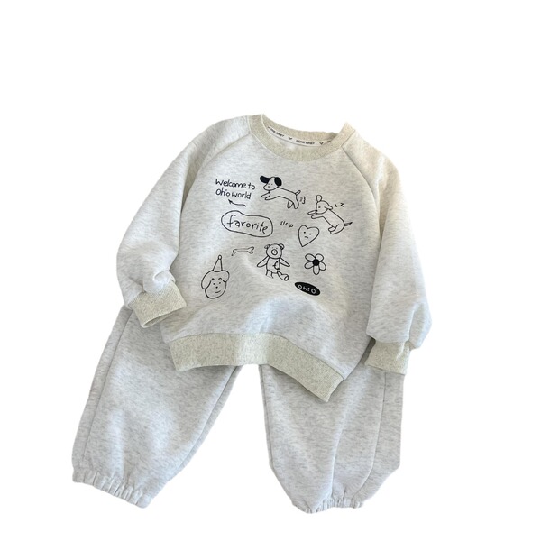 Children's autumn set for leisure