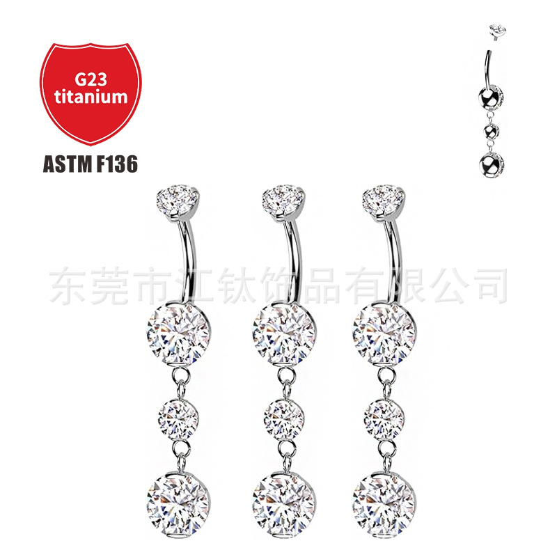 Pointed titanium steel lip stud product view