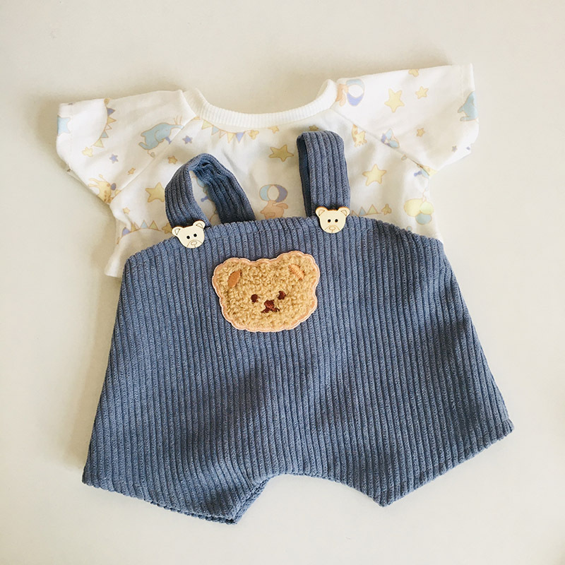 No. s Beier Lulu ropa 30cm conjunto oso muñeca ropa hecha a mano oso de peluche muñeca regalo para niñas