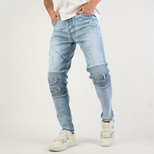 I 15640 Men's Ripped Slim Fit Jeans �ƶ�����ţ�п� ����