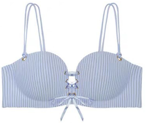 Ventas directas de fábrica comercio electrónico transfronterizo Sudeste de Asia Vietnam Tailandia damas burbujas encaje pecho pequeño recogido sujetador Tovin